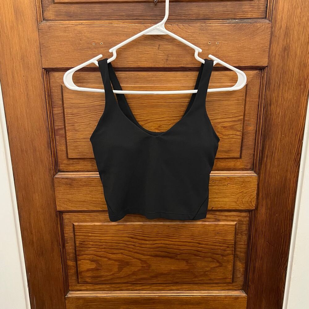 Lululemon Align Tank Top Black sz 6 Women's $68 Great Cond.